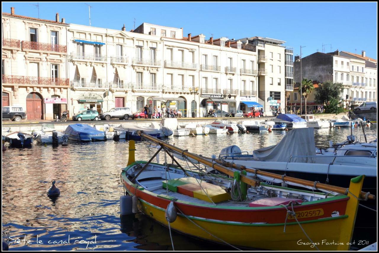 T3 Avec Terrasse Avec Vue Exceptionnelle Sur Les Quais De Sete 아파트 외부 사진